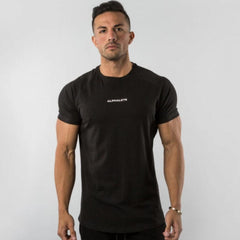 Men Fitted Gym T-Shirt